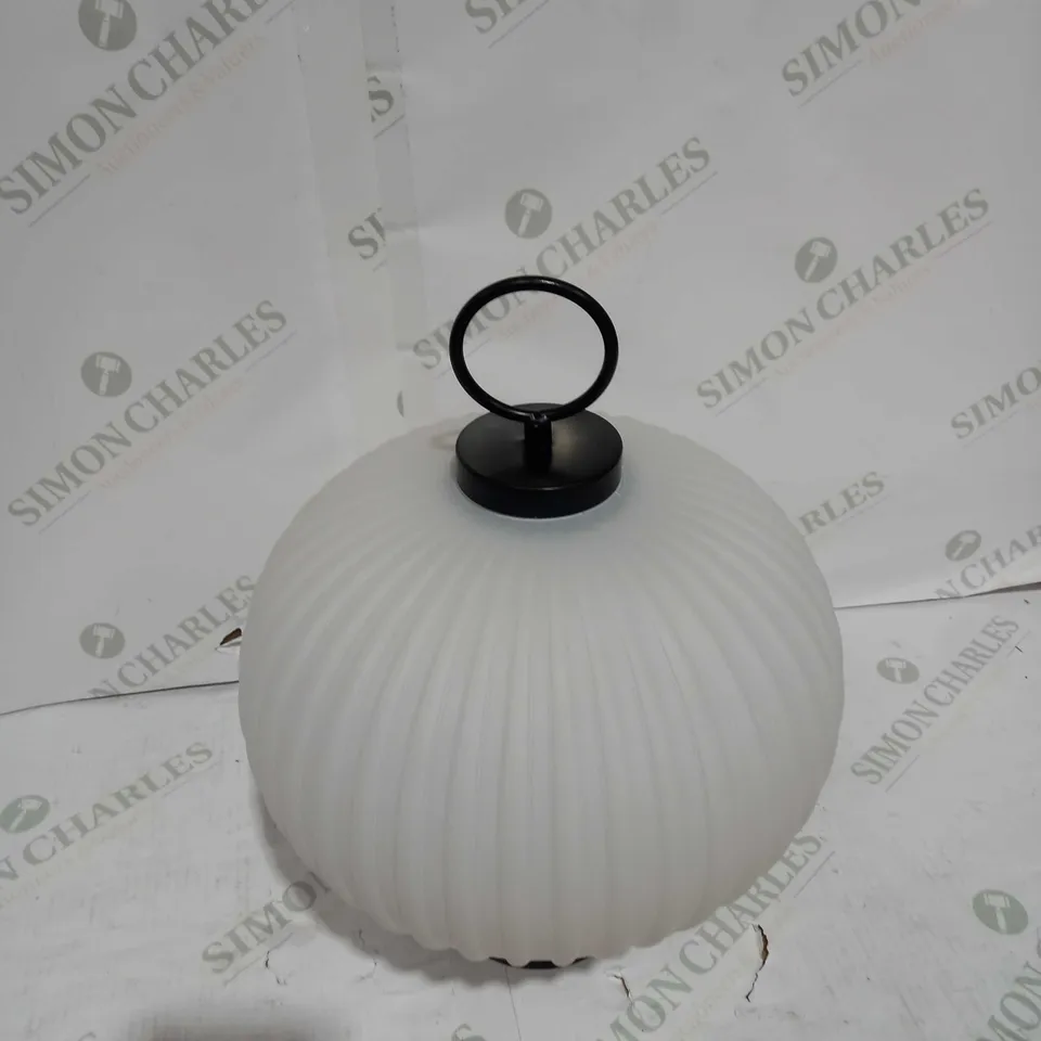 K BY KELLY HOPPEN INDOOR OUTDOOR GLASS LANTERN