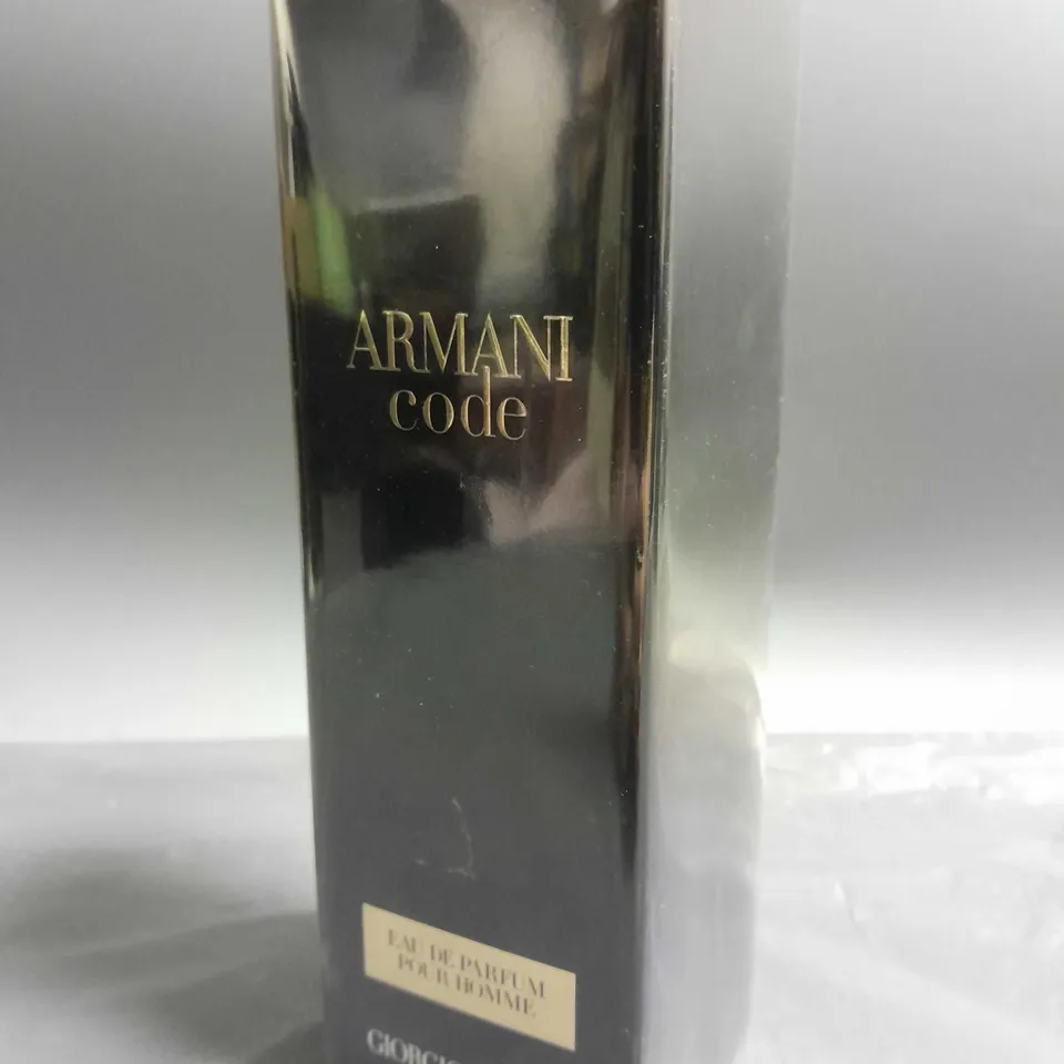 BOXED AND SEALED GIORGIO ARMANI CODE EAU DE PARFUM 110ML