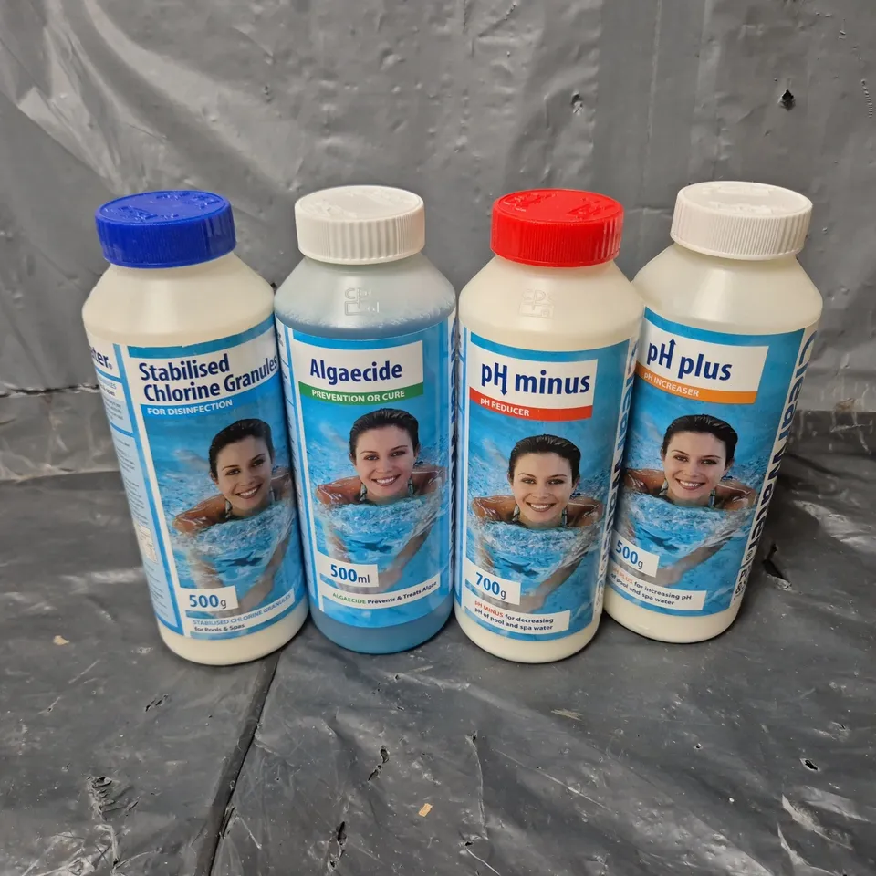 BOXED CLEAR WATER POOL STARTER KIT - COLLECTION ONLY