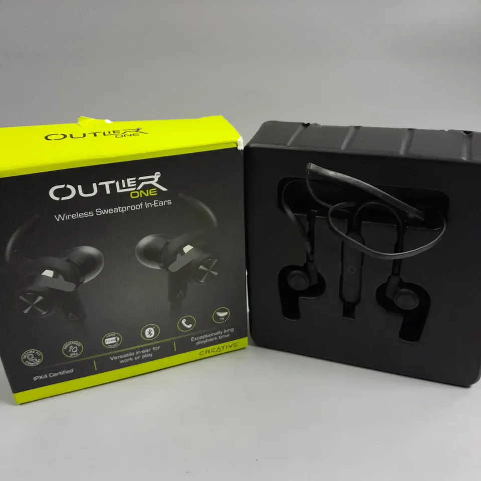 BOXED OUTLIER ONE WIRELESS SWEATPROOF EARPHONES 