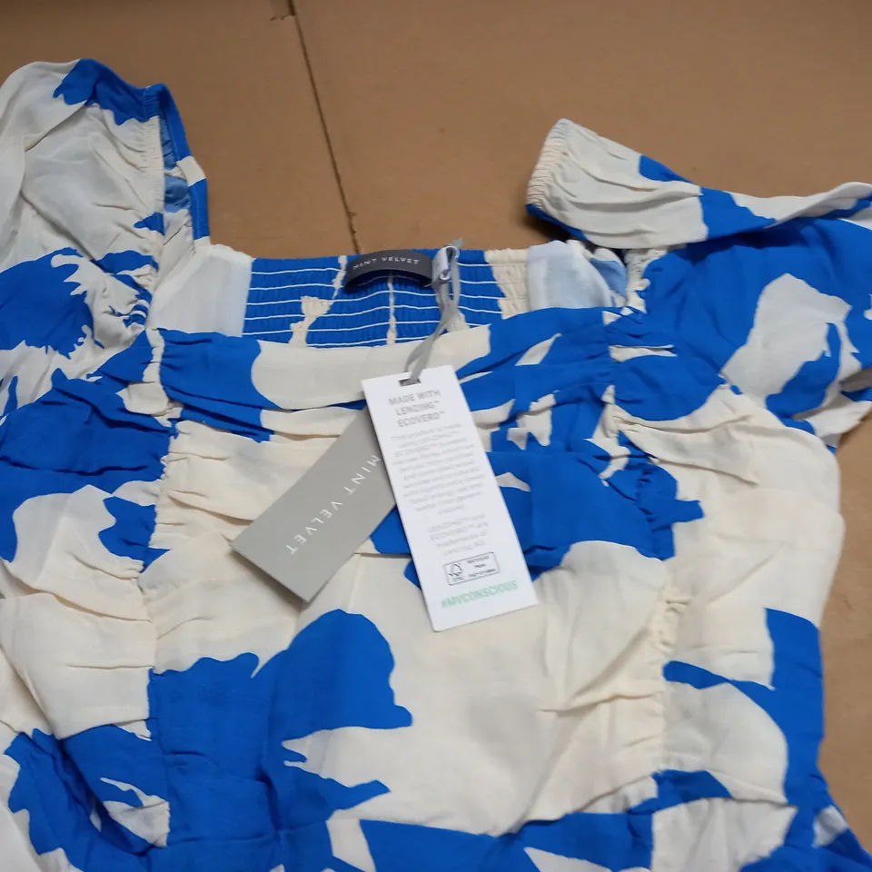 MINT VELVET PHILIPPA FLORAL MINI DRESS - UK 14