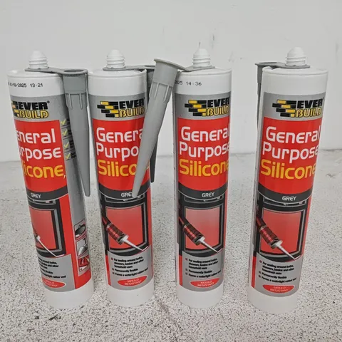 LOT OF 12 EVER BUILD GENERAL PURPOSE SILICONE