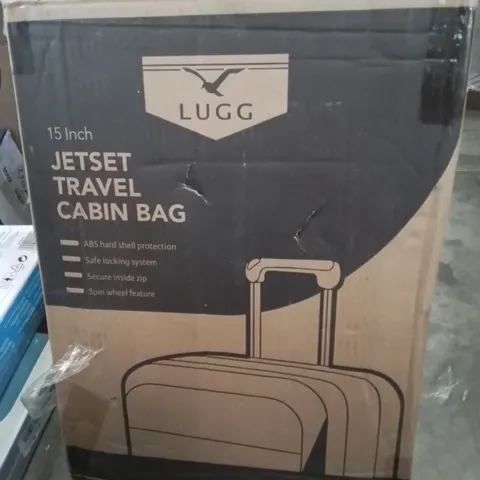 BOXED JETSET CABIN TRAVEL SUITCASE IN BLACK