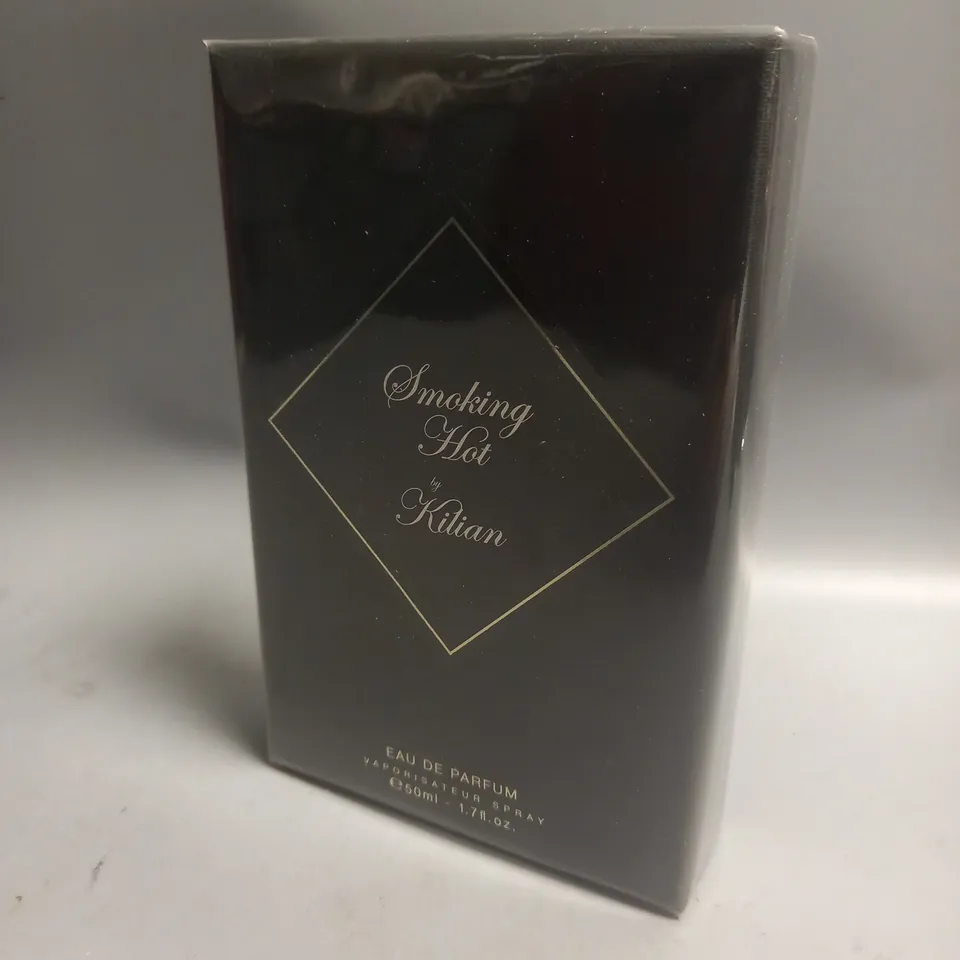 BOXED AND SEALED KILIAN SMOKING HOT EAU DE PARFUM 50ML