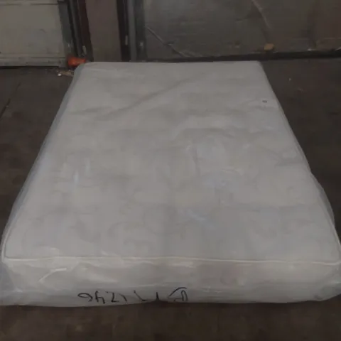 QUALITY BAGGED ASPIRE 4'6" DOUBLE MATTRESS 