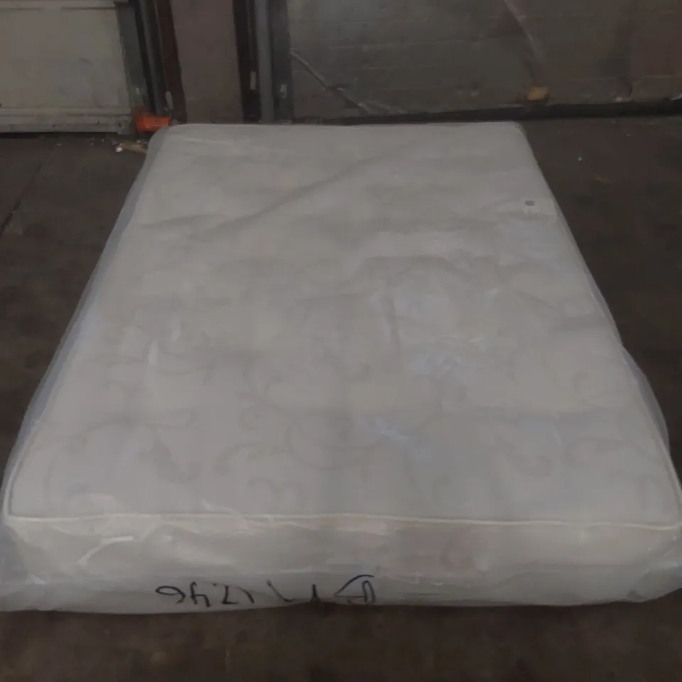 QUALITY BAGGED ASPIRE 4'6" DOUBLE MATTRESS