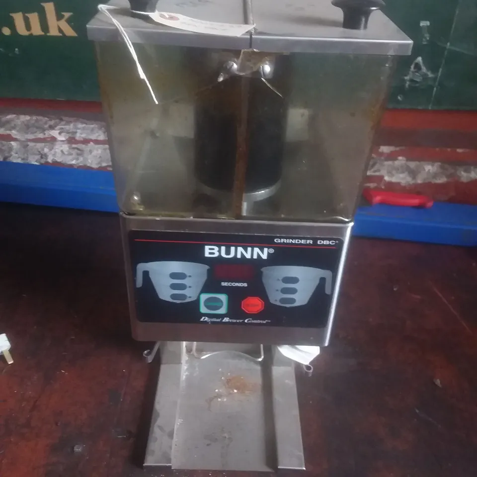 BUNN DIGITAL BREWER CONTROL GRINDER LPG0051537