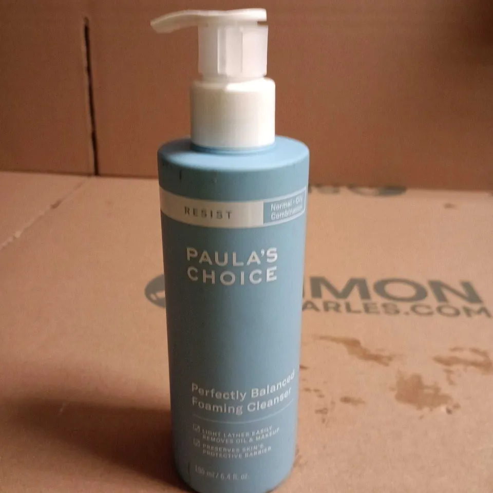 PAULA'S CHOICE PERFECTLY BALANCED FOAMING CLEANSER – 190 ML