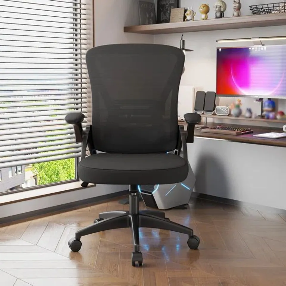BOXED ERGONOMIC MESH OFFICE CHAIR (1 BOX)
