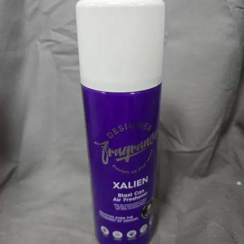 12 DESIGNER FRAGRANCES XALIEN BLAST CAN AIR FRESHENERS (12X300ML) 