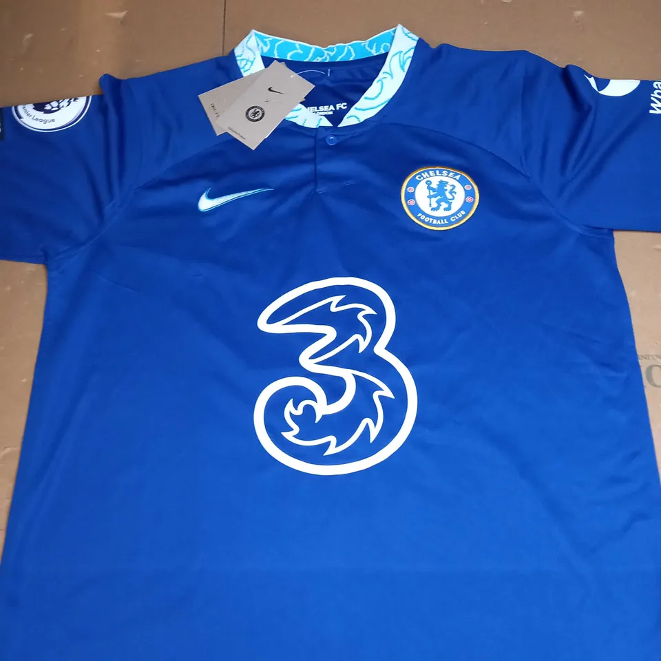 CHELSEA FC HOME SHIRT SIGNED KOVACIC SIZE M