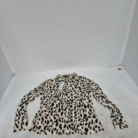 SOSANDAR LEOPARD PRINT SHIRT β UK 14