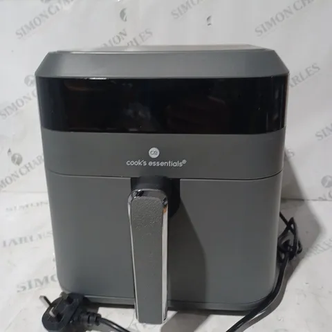 COOK'S ESSENTIALS 5.8L AIR FRYER IN SLATE GREY
