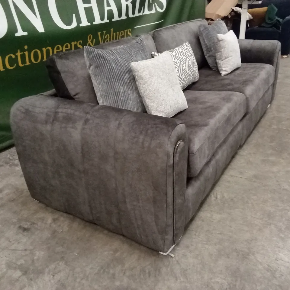 AMARA 4 SEATER SOFA - CHARCOAL RRP £1349