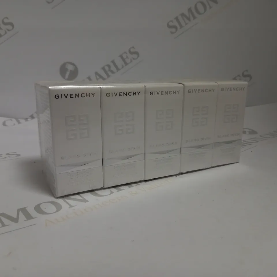 APPROXIMATELY 10 X 2ML GIVENCHY BLANC DIVIN BRIGHTENING SERUM GLOBAL SKIN RADIANCE SAMPLES