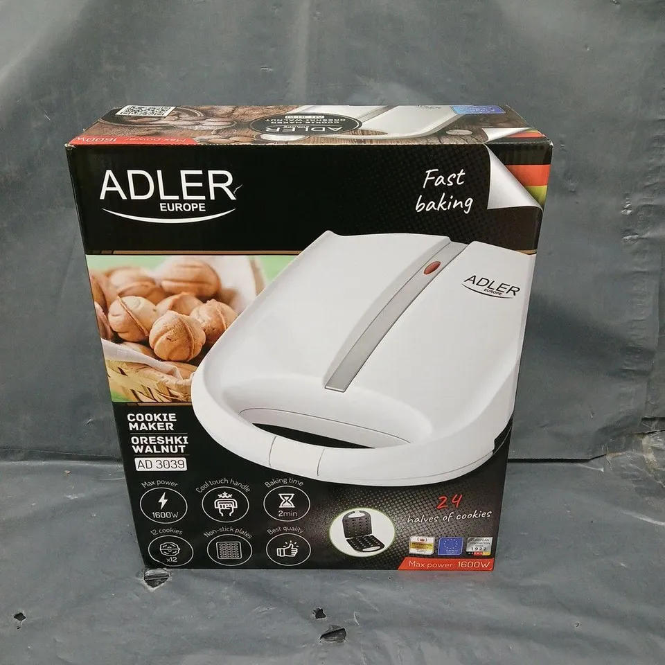 BOXED ADLER AD3039 COOKIE MAKER 