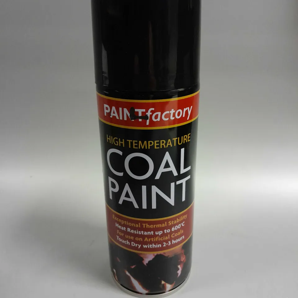 12 X PAINT FACTORY HIGH TEMPERATURE COAL PAINT