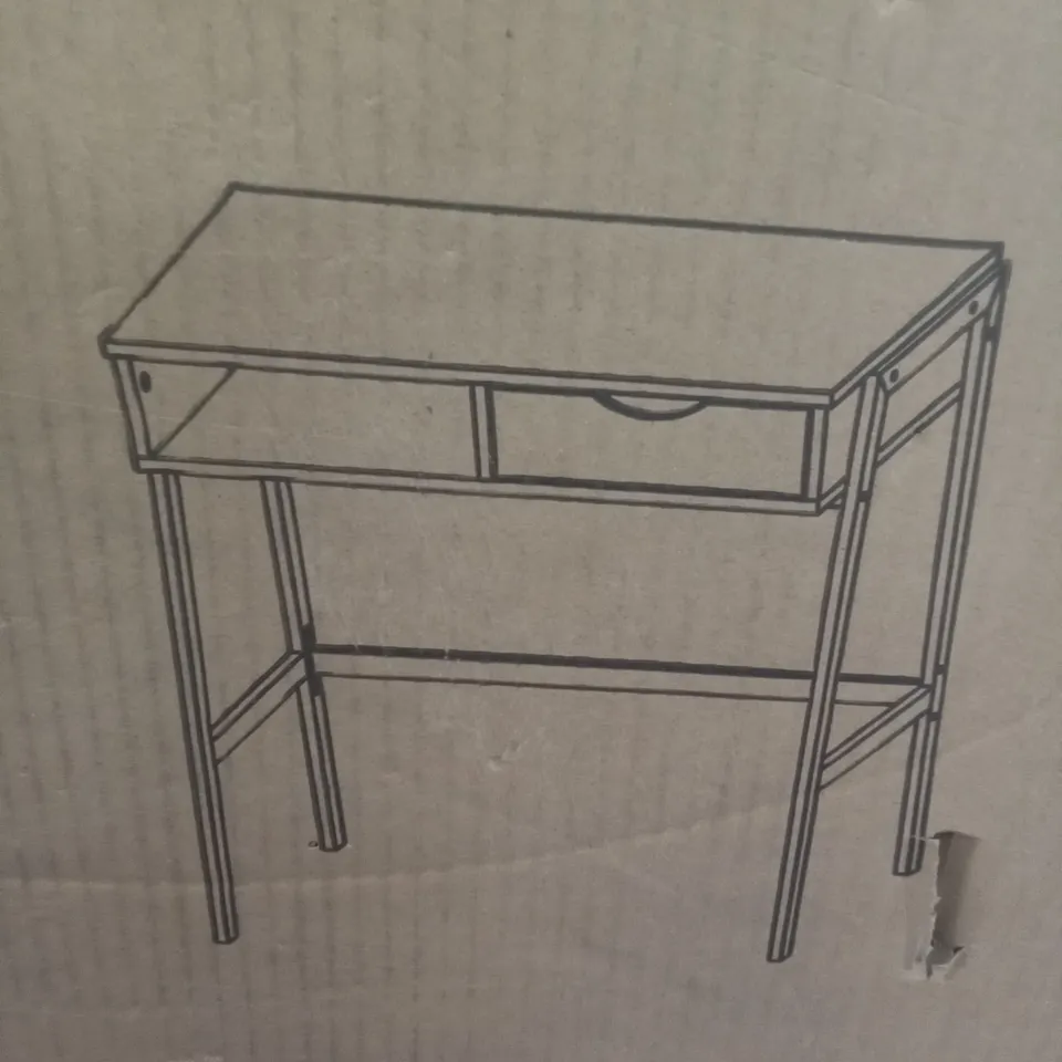 BOXED HOMEDE DESK - WALNUT