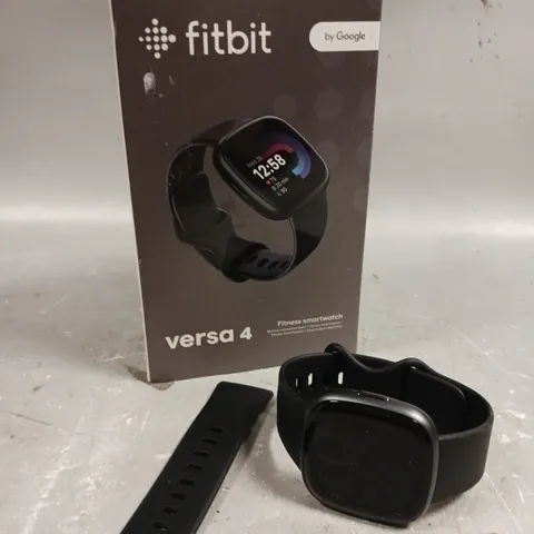 BOXED FITBIT VERSA 4 FITNESS SMARTWATCH 