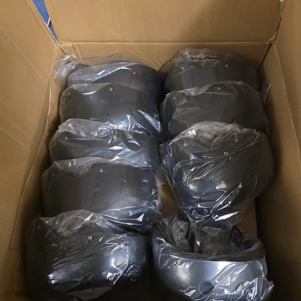 BOX OF APPROXIMATELY 20 CYCLING SAFETY HELMETS - BLACK 