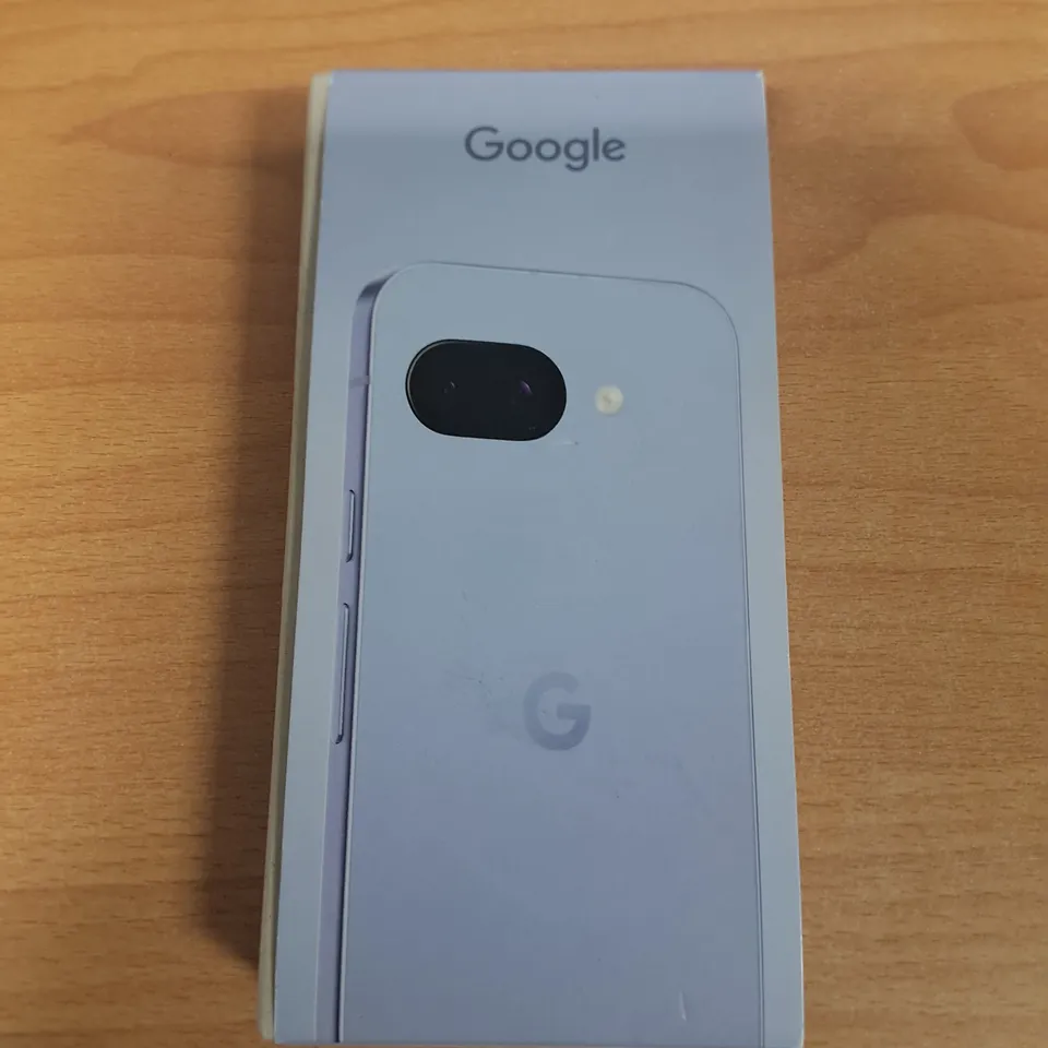 BOXED GOOGLE PIXEL 9A 5G 128GB IN IRIS - GA09564