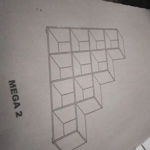 BOXED MEGA 2 STEP STORAGE UNIT
