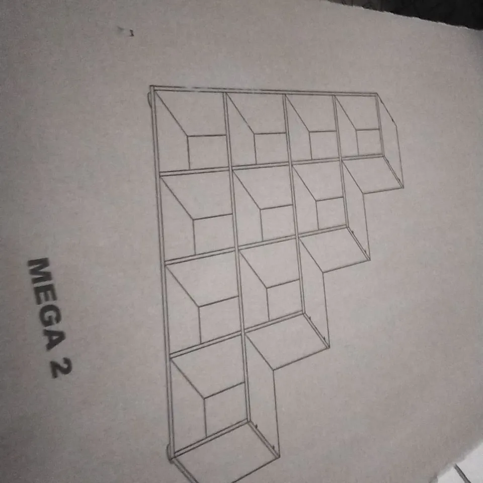 BOXED MEGA 2 STEP STORAGE UNIT