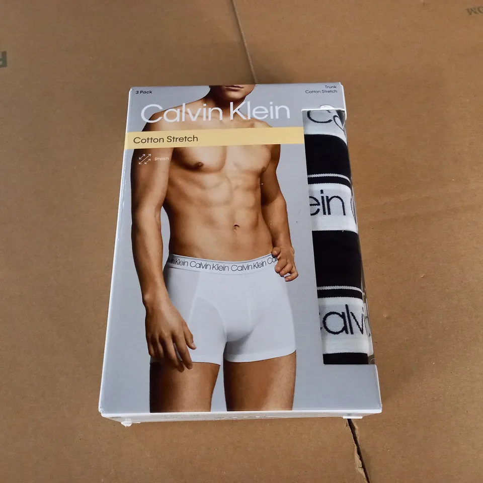 CALVIN KLEIN 3-PACK OF TRUNKS - L/G
