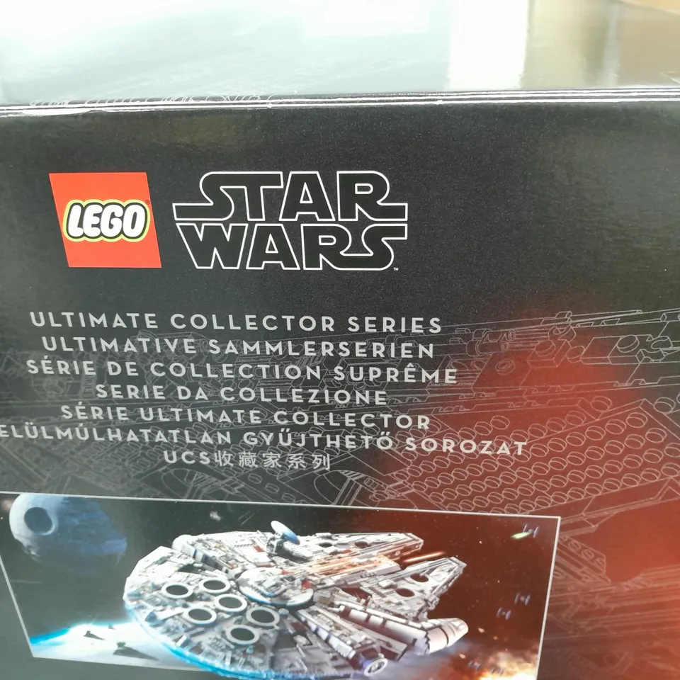 BOXED LEGO STARWARS ULTIMATE COLLECTORS SERIES 75192 MILLENIUM FALCON 