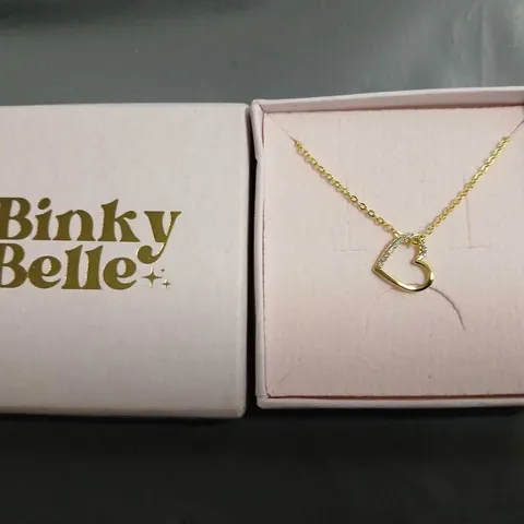 BOXED BLINKY BELLE HEART THEMED JEWELLERY - S925