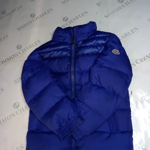 MONCLER ZIPPED BUBBLE COAT SIZE 4 