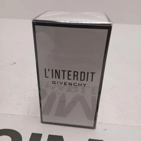 BOXED AND SEALED GIVENCHY L'INTERDIT EAU DE PARFUM 80ML
