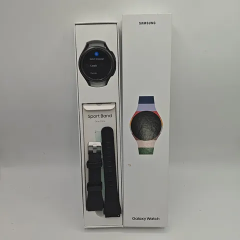 BOXED SAMSUNG GALAXY WATCH 6 CLASSIC WITH 2 STRAPS - SM-R960