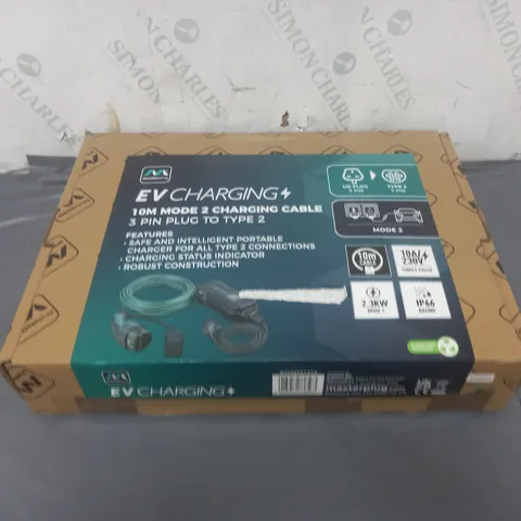 MASTERPLUG - EV CHARGING - 10M MODE 2 CHARGING CABLE