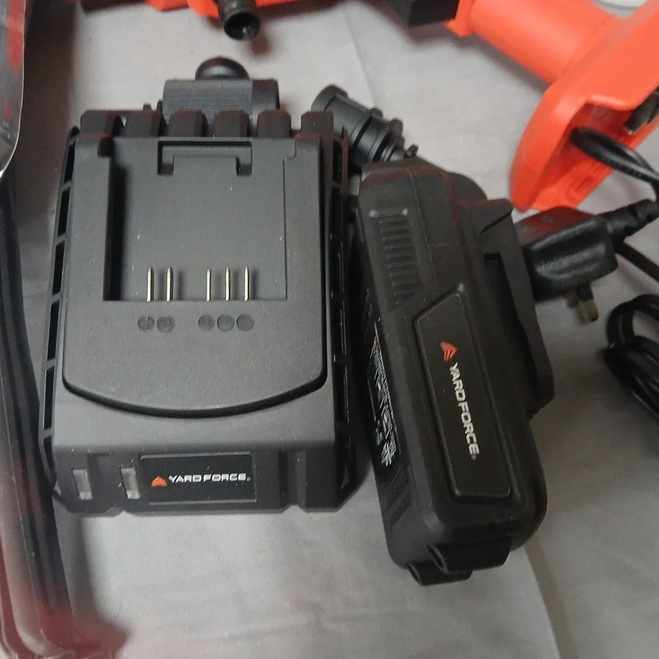 YARD FORCE 20V CORDLESS PRESSURE CLEANER KIT