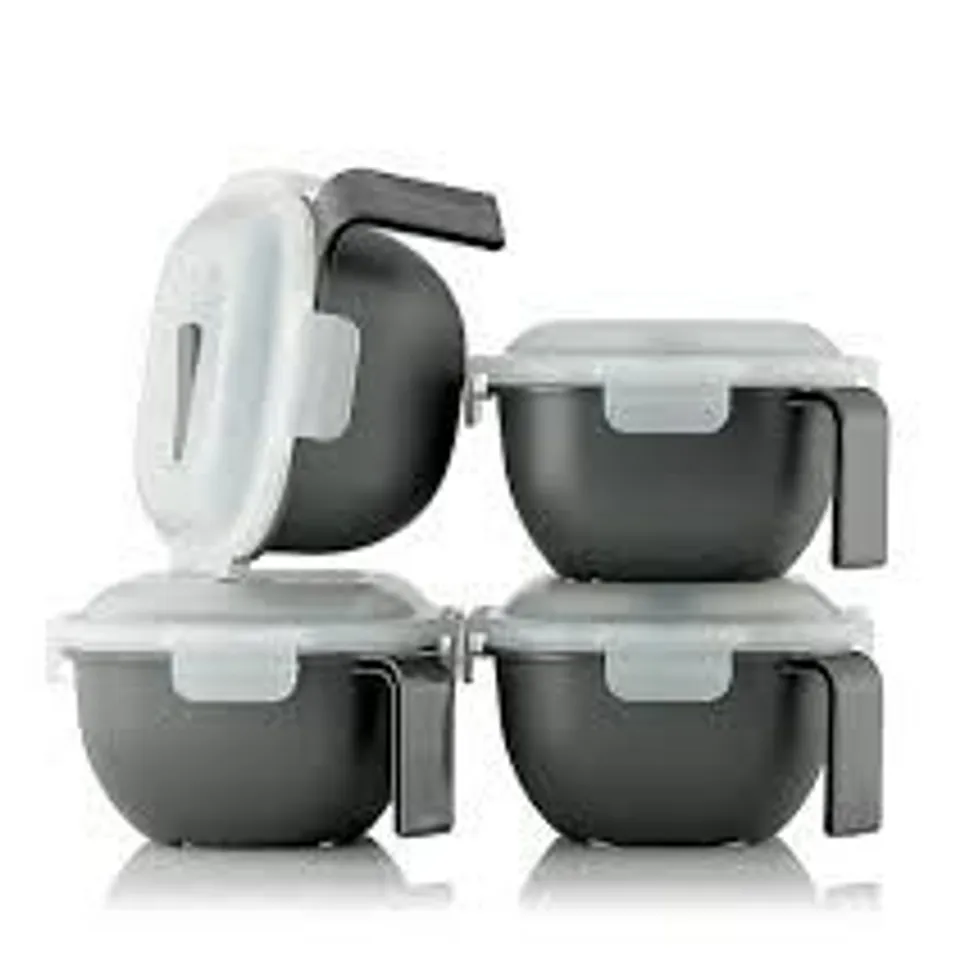 LOCK AND LOCK SET OF 4 MICROWAVE CONTAINERS