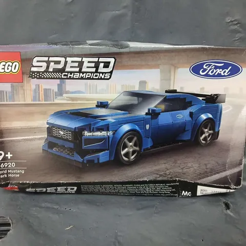 BOXED LEGO SPEED CHAMPIONS FORD MUSTANG DARK HORSE SPORTS CAR - 76920