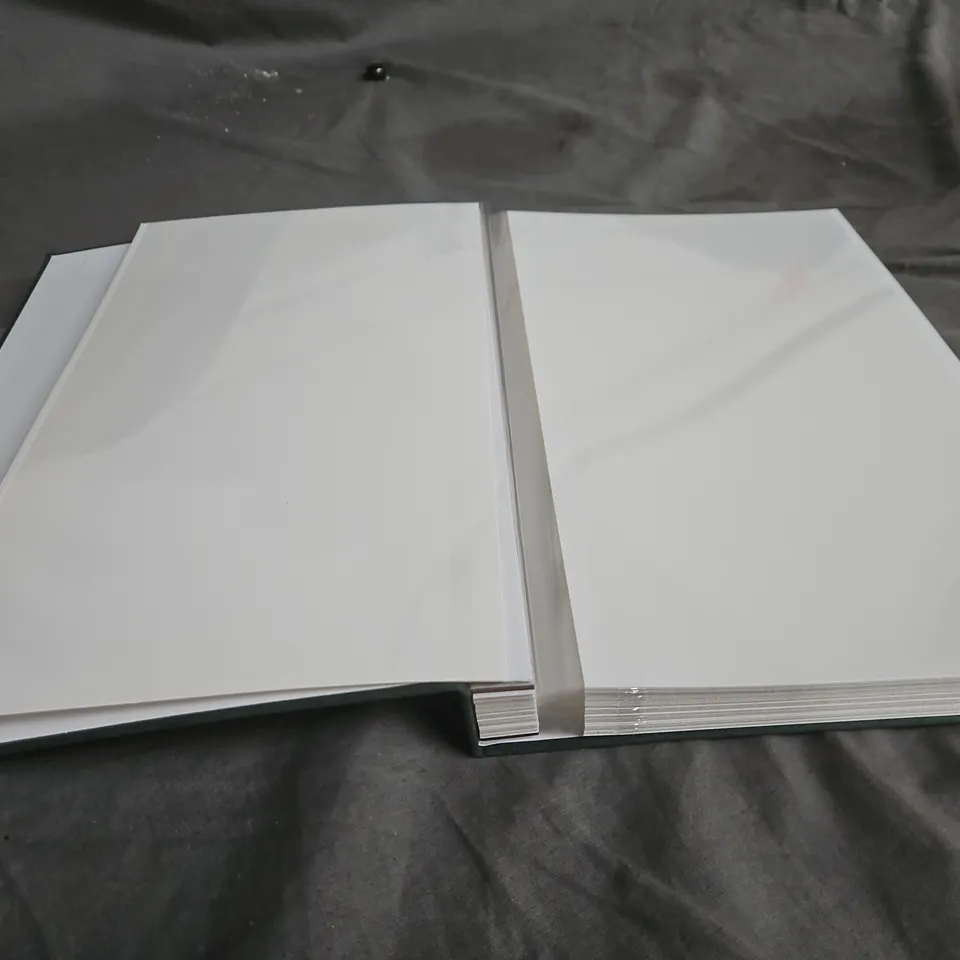 BOX OF APPROXIMATELY 9 ASSORTED HOUSEHOLD ITEMS INCLUDING PHOTO ALBUM AND OUTDOOR COOKWARE SET 