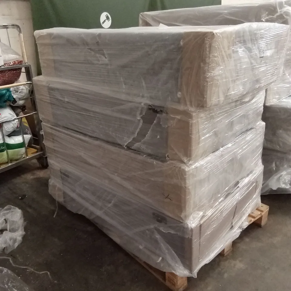 PALLET OF ASSORTED DESIGNER DIVAN BASES 