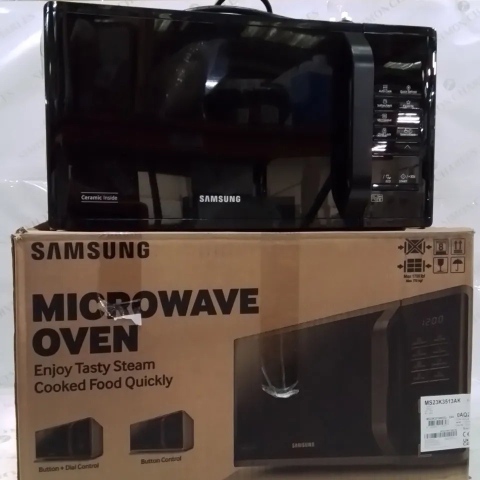 BOXED SAMSUNG MS23K3513AK MICROWAVE OVEN