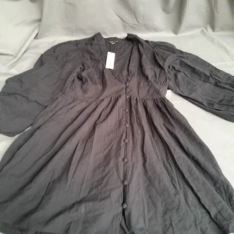 NOBODYS CHILD UK 10 STARLIGHT LONG SLEEVE MINI DRESS