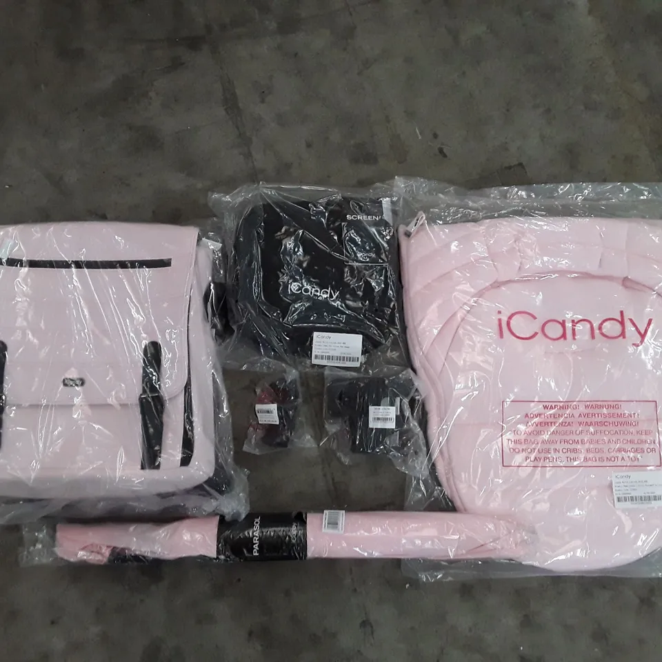 BOXED ICANDY PEACH7 BLUSH PUSHCHAIR ACCESSORIES 