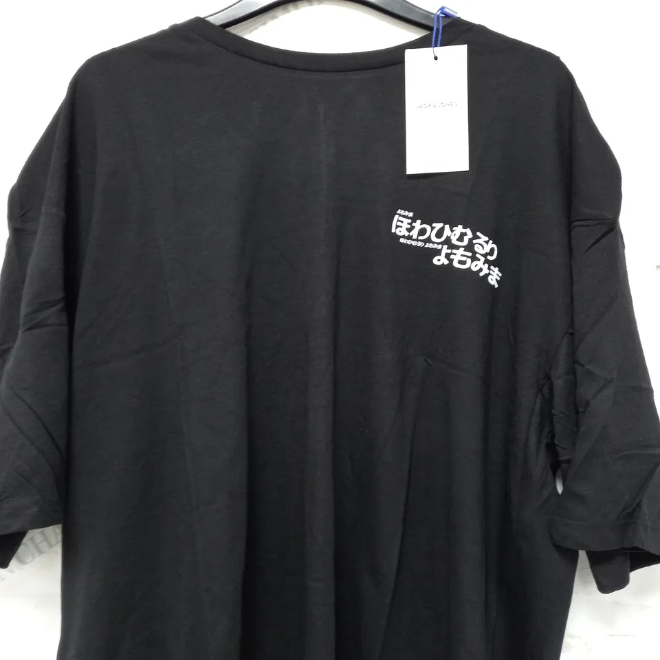 JACK & JONES ORIGINAL TEE IN BLACK - MEDIUM