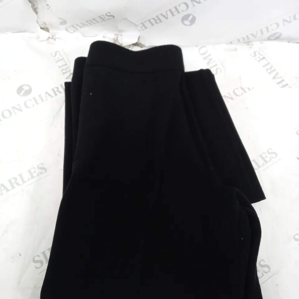 KAREN MILLEN BLACK LEGGINGS - SIZE S