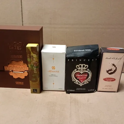 LOT OF 10 ASSORTED EU DE PARFUMES IN VARIOUS SIZES TO INCLUDE NAUGHTY DATES, ESSENCE VAULT AND BLANC