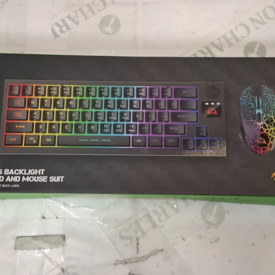 BOXED T50 WIRELESS BACKLIGHT KEYBOARD AND MOUSE SET