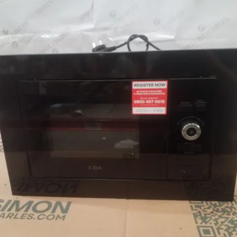 CDA VM551BL BUILT IN MICROWAVE IN BLACK
