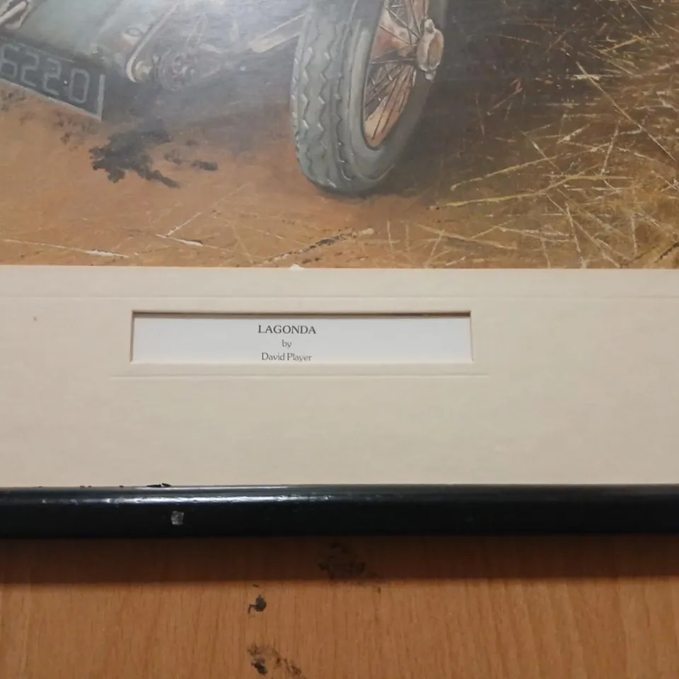 LAGONDA BY DAVID PLAYER - FRAMED PRINT
