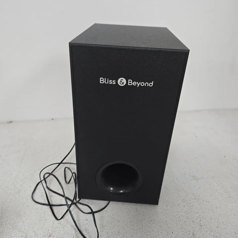 BOXED BLISS & BEYOND SONICEDGE SUBWOOFER