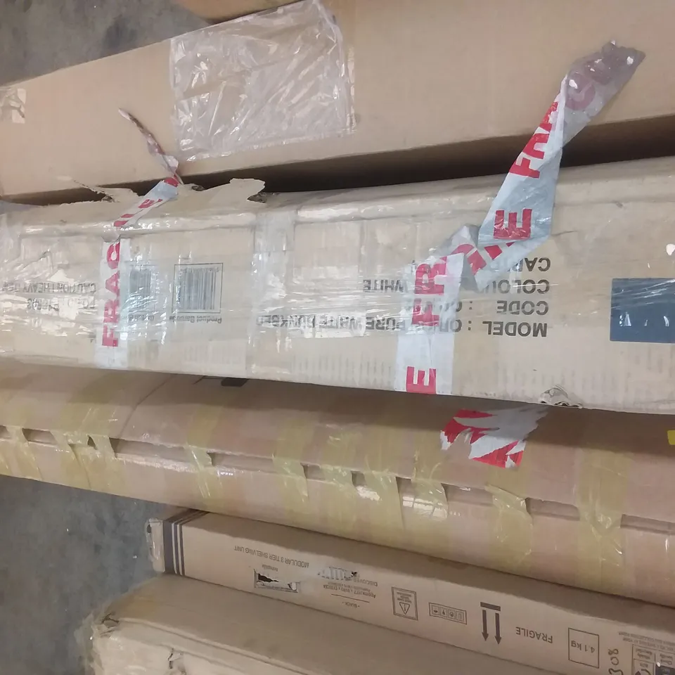 BOXED ORION PURE WHITE BUNKBED PARTS